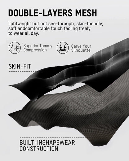 🔥Tummy Control Butt Lifter Shaper with Zipper Crotch Fajas Colombianas