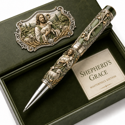 🔥 LAST DAY 49% OFF – ✝️ Sacred Legacy Faith-Inspired Keepsake Pen Collection | 6 Devotional Designs for Prayer Journaling, Bible Study & Meaningful Christian Gifts 🖊️✨