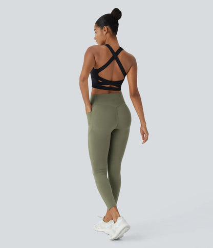 🔥Buy 2 Get 1 Free🔥High Waisted Tummy Control Shaping Training Leggings