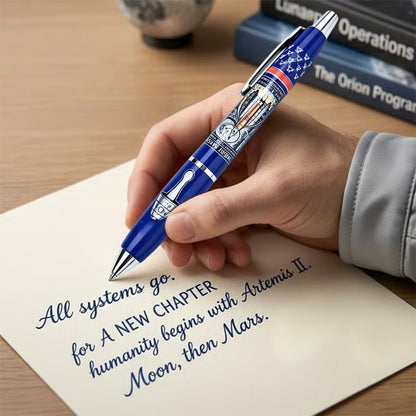 👨‍🚀Handcrafted Commemorative Pen🚀✍️ No Stickers, No Compromises