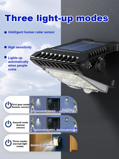 🔥 Father’s Day Early Access – 50% OFF |Ultra-Bright Solar Motion Sensor Security Light | Wireless Outdoor WallLamp | Waterproof | No Wiring Required ☀️💡