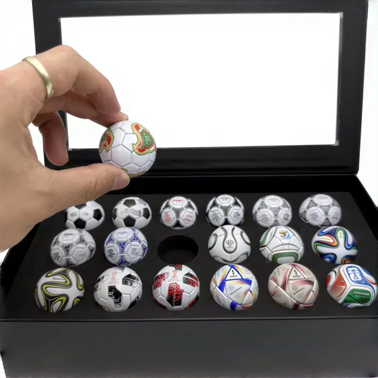 🏆⏳Global Limited 300 Sets Only! Handcrafted Retro Mini Football Set 50% Limited Discount