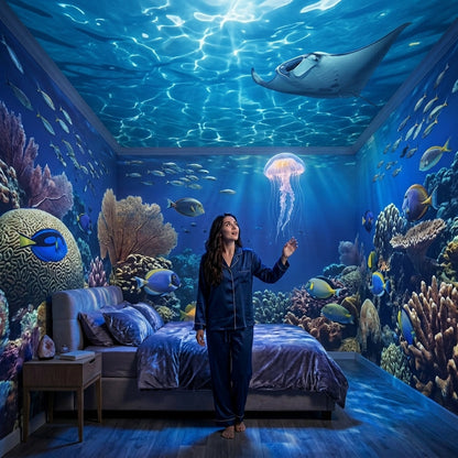 5D Galaxy Ocean Projector for Bedroom