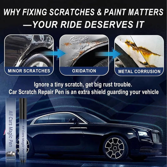 🚗Buy 1 Get 1 Free✨ Magic Car Scratch Removal Pen – Instant Paint Repair & Shine 🛠️🍂