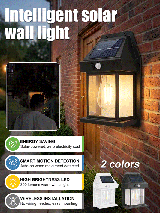 ☀️Your 24/7 "Smart Sentry" – Industrial Security Without the Electric Bill. Solar-powered outdoor LED garden lights