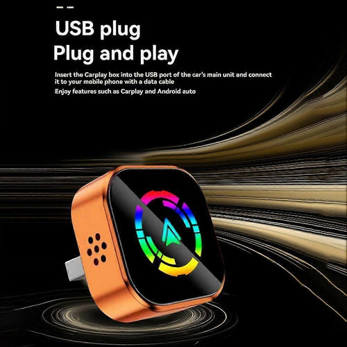 ⚡️FLASH SALE⚡️2026 Mini Cube Pro 3.0 Wireless CarPlay Adapter: Wireless Auto-Connect for iPhone & Android