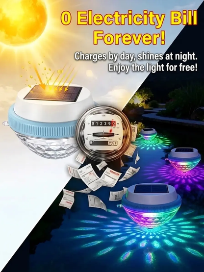 🔥Summer Sale 50% OFF🐟✨ Solar Floating Pool Light