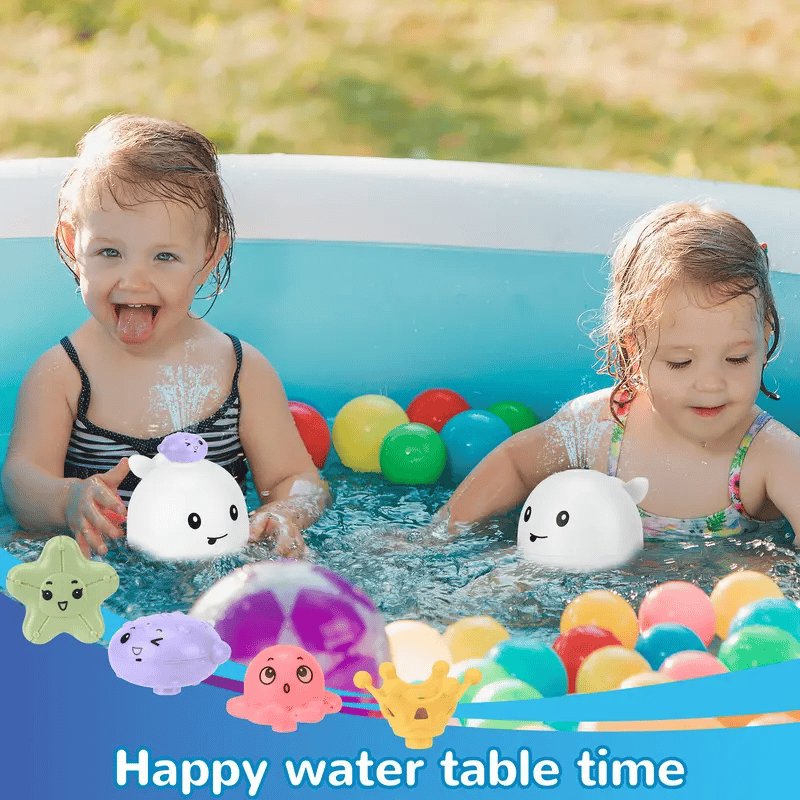 🔥Limited offer - 50% Off🚗Water-Activated Glowing Whale Sprayer Toy