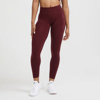 Burgundy Leggings