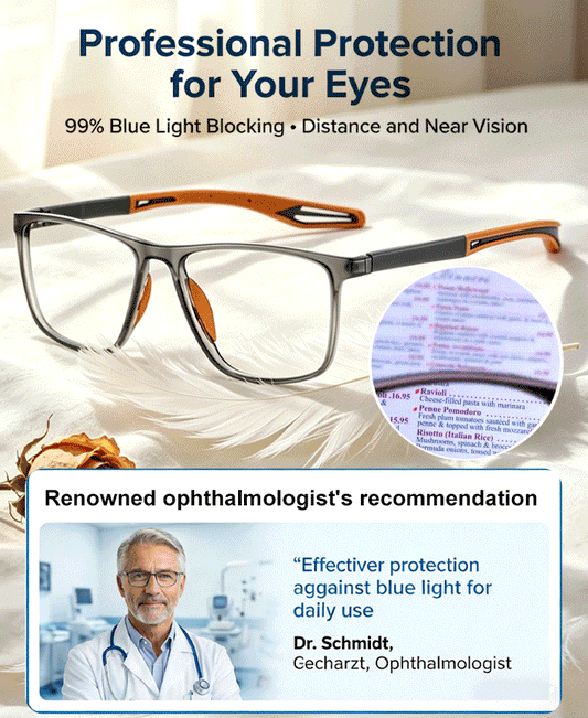 🌷Ultra-light and comfortable anti-blue light presbyopia glasses🍄Finally, readers that don't leave red marks or pinch your nose. 💧