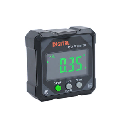 [Say goodbye to annoying tape measures!] Strong magnetic digital inclinometer and angle meter. High precision.💛