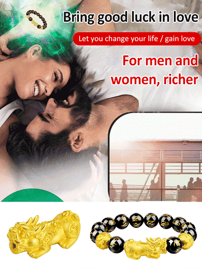 【Wealth-attracting Pixiu bracelet】💰️ your wrist guardian, rewrites the trajectory of luck🤩