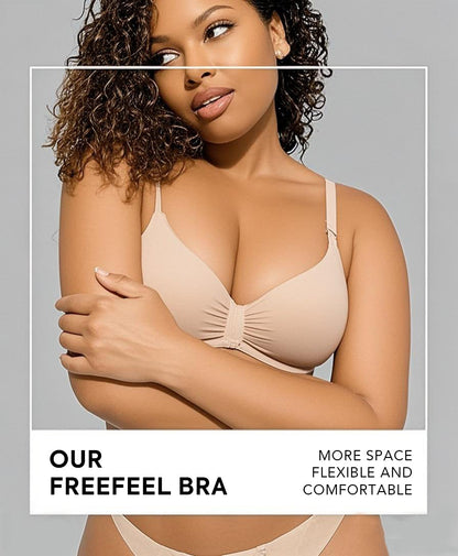 🏆Flash Sale💥Women's Full Coverage Non-Padded Wireless Sculpt Bra