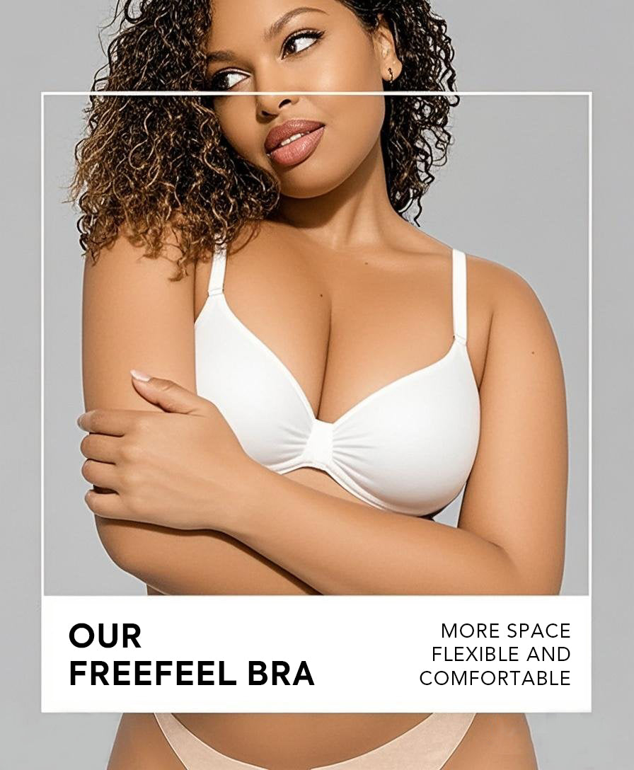 🏆Flash Sale💥Women's Full Coverage Non-Padded Wireless Sculpt Bra