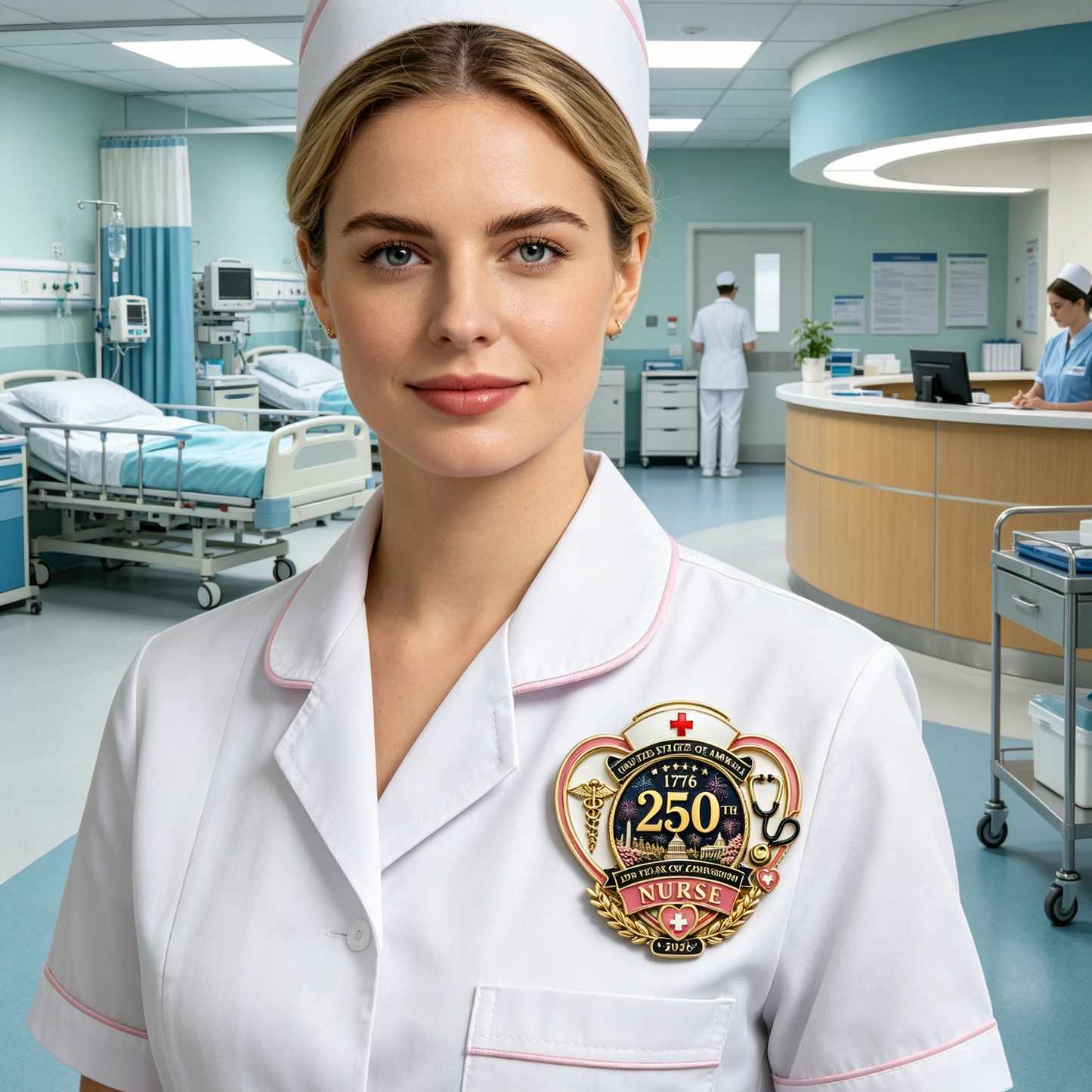 🔥2026 Limited Edition 50% OFF 👩‍⚕️250th Anniversary Nurse Pin🔱
