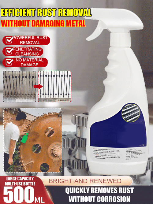 🔥【3-Second Quick Rust Removal】🍃Powerful Rust Remover