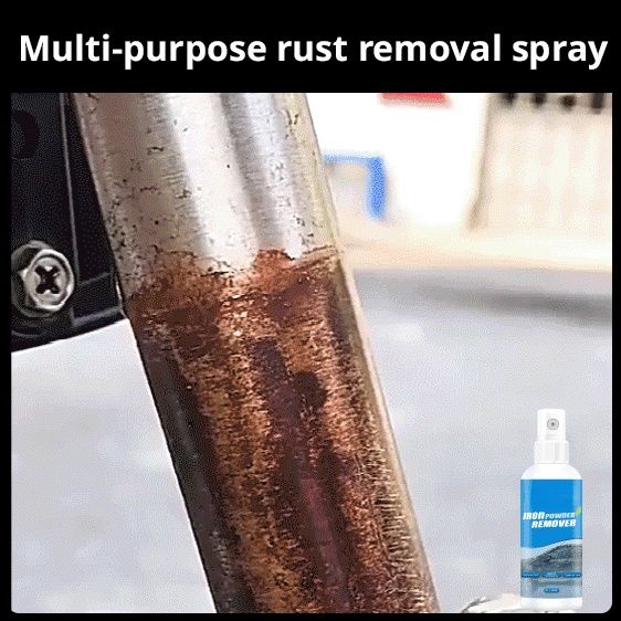 【 🔥Metal Rust Remover Spray】🛡️Non-toxic & Odorless - 🍃Removes Rust in 3 Seconds - ✨Prevents Rust for 50 Years - ⏱️Fast & Effective
