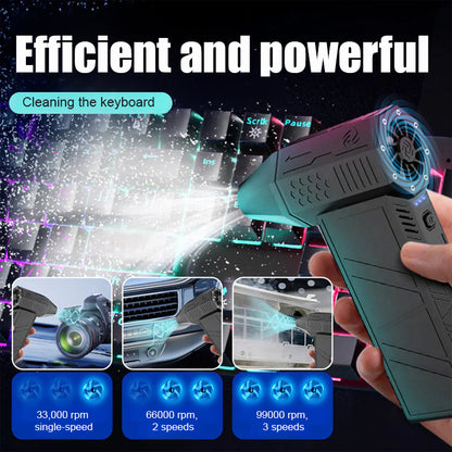 🔥【5000W High Power】Hot Snow Blower ❄️ Two modes: snow melting and powerful airflow – even extreme cold is easily handled.