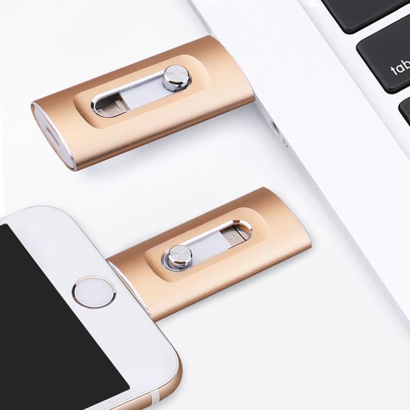 ⚡محرك أقراص فلاش 3 في 1، وحدة تخزين ذاكرة USB 3.0 محمولة عالية السرعة، محرك أقراص فلاش OTG مع محول Type-C مجاني للهواتف/الكمبيوتر الشخصي التي تعمل بنظام Android والمزيد من الأجهزة 