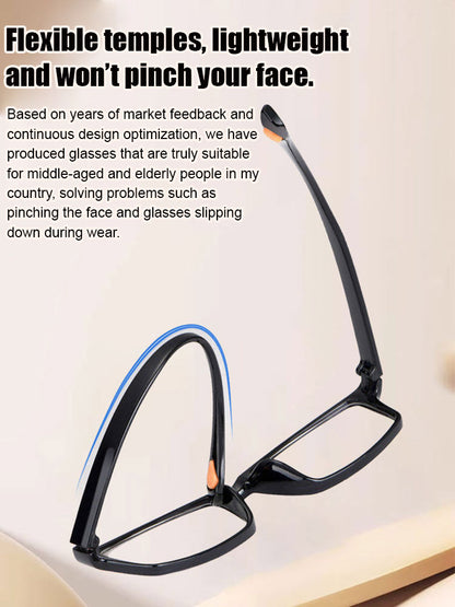 👍🏻【Highly recommended by ophthalmologists】🔥Ultra-light folding reading glasses, no eye exam required✨️