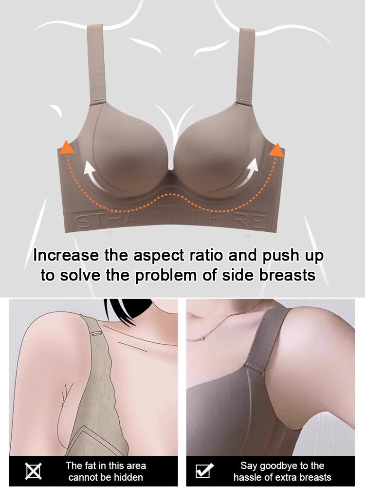 🔥【Zero Negative Reviews】The Ultimate Lift-&-Shape Bra! Invisible & Unbelievably Comfy!
