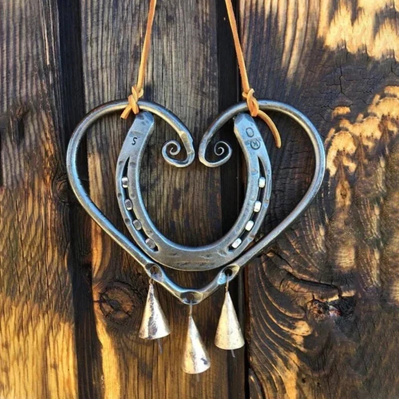 100% Handmade | The Horseshoe Heart Wind Chime ❤