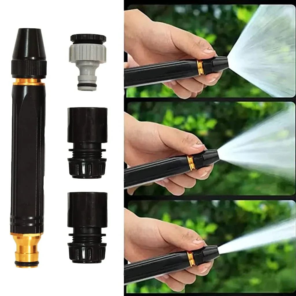 Heavy Duty Adjustable Twist Hose Nozzle Jet Sweeper Nozzle