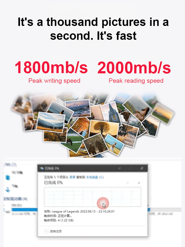 🚀 50% OFF Today⚡️16TB High-Speed External SSD — Pocket Size, 2000MB/s Transfer