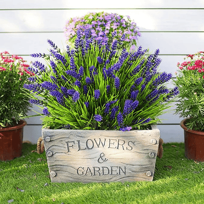 🎁Mother's Day Sale-50% Off!🔥UV Resistant Outdoor Lavender Artificial Flowers