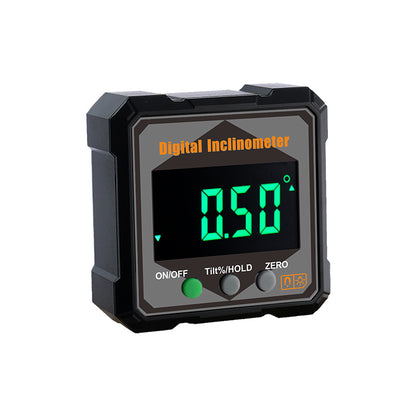 [Say goodbye to annoying tape measures!] Strong magnetic digital inclinometer and angle meter. High precision.💛