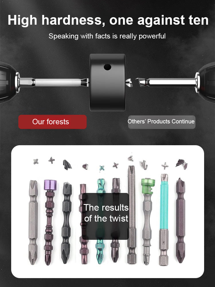 🔧Powerful magnetic drill bit set, repairs rusty screws in just 5 seconds, industrial-grade durability, limited time offer🔥