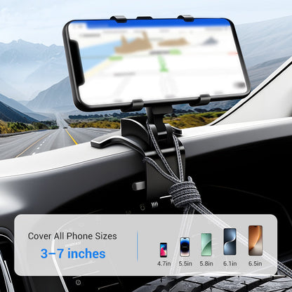 ⏰Limited Deal – 50% OFF! 360° Rotating Dashboard Phone Holder
