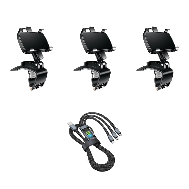 ⏰Limited Deal – 50% OFF! 360° Rotating Dashboard Phone Holder