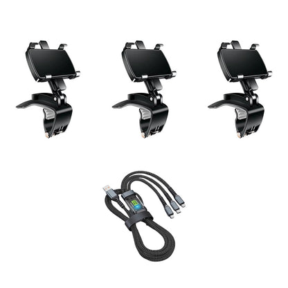 ⏰Limited Deal – 50% OFF! 360° Rotating Dashboard Phone Holder