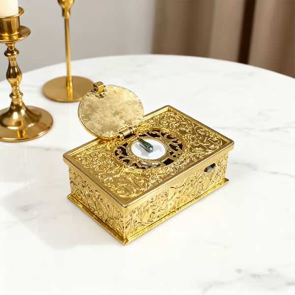 🦜✨Handcrafted 3D Embossed Bird Vintage Music Box – Timeless Charm