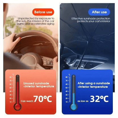 🔥Best Seller – Now 30% OFF🔥2025 Foldable Anti-UV Windshield Sunshade