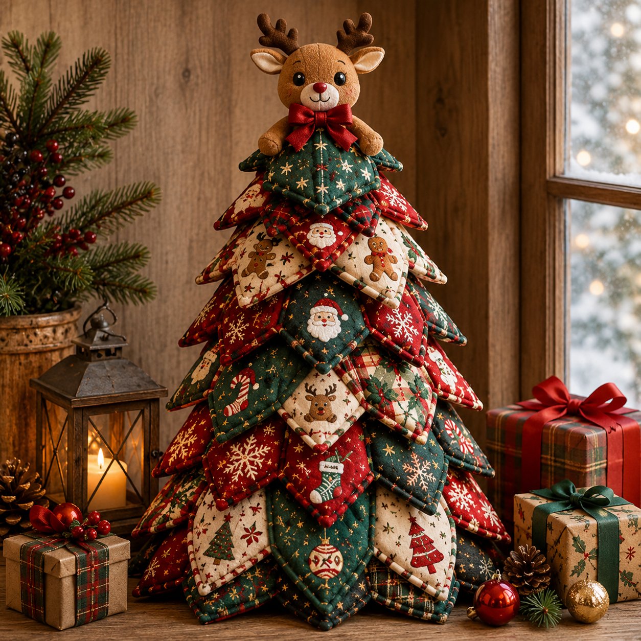 🔥Last Day 49% OFF DIY Quilted Christmas Tree Kit