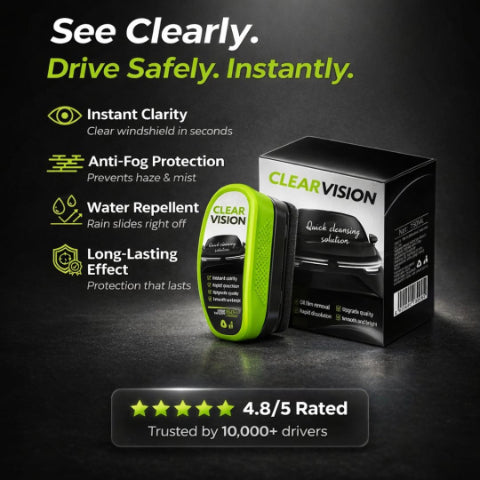 🔥 Limited Time ✨ ClearVisionTM – Crystal-Clear View in Any Weather