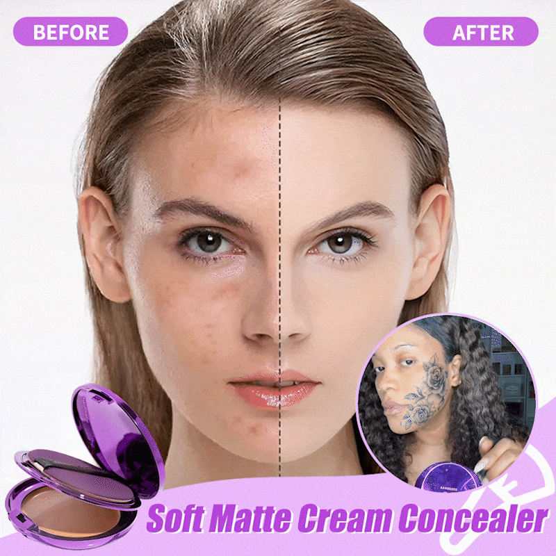 🎉Save Huge – 50% Off 🔥Soft Matte Cream Concealer