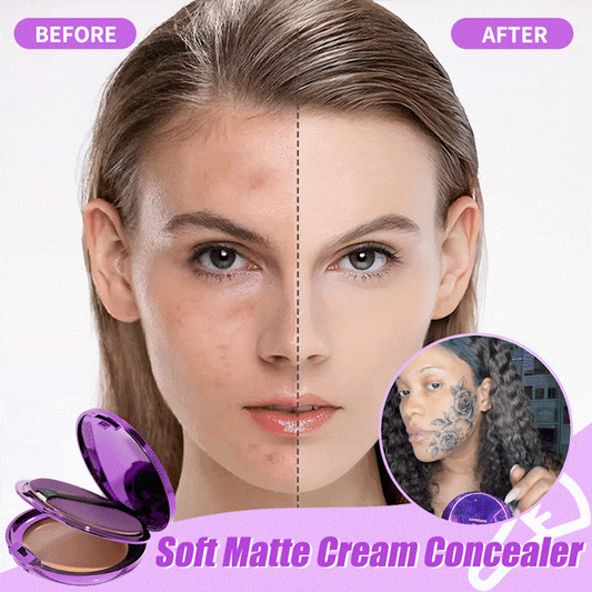 🎉Save Huge – 50% Off 🔥Soft Matte Cream Concealer