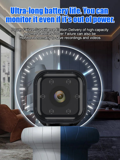 🔥5-megapixel ultra-high-definition surveillance 👀, 1-second sensor alarm 🤖, no installation or wiring required