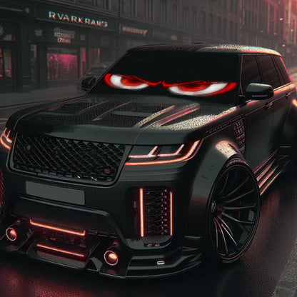 😈 Halloween Spooktacular Deal Alert! 🎃 Devil Eyes LED Sign: App - Controlled, Animated for Car/Truck Windshields