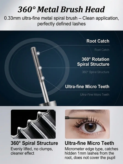 【Buy 1 Grt 1 Free】3-in-1 Metal Mascara | Precision Length & Volume | No More Fake Lashes ✨