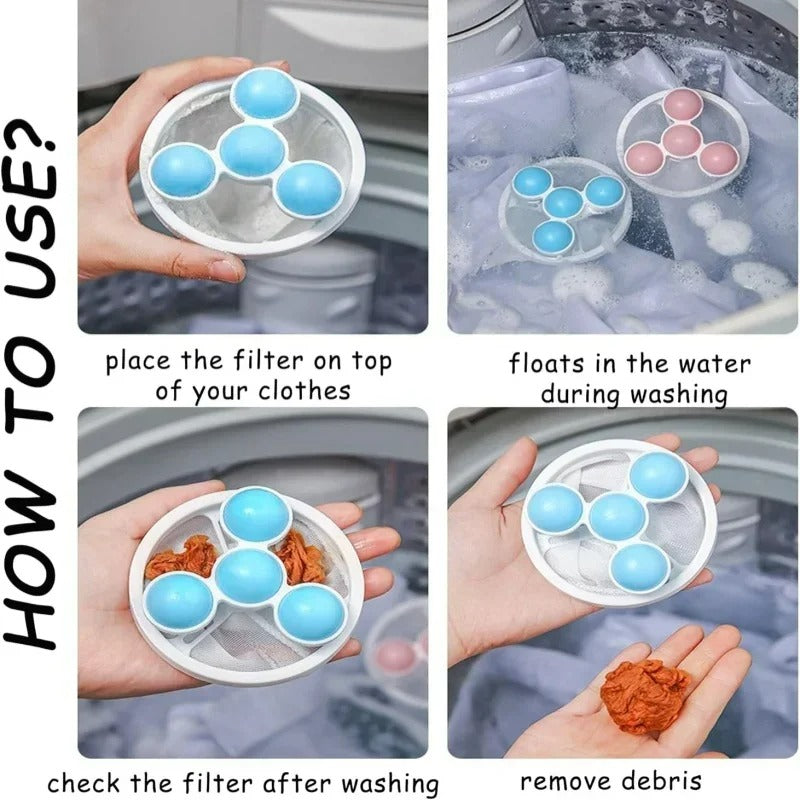 🔥✨BOGO FREE! Reusable Washing Machine Hair Filter Bag