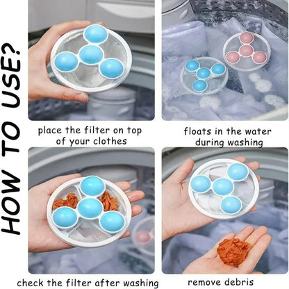 🔥✨BOGO FREE! Reusable Washing Machine Hair Filter Bag