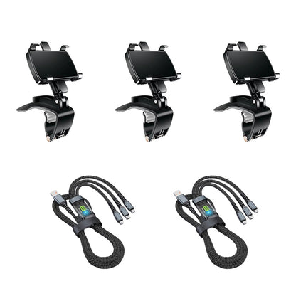 ⏰Limited Deal – 50% OFF! 360° Rotating Dashboard Phone Holder