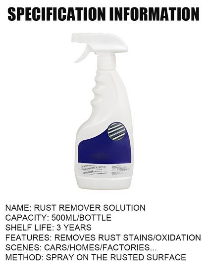 🔥【3-Second Quick Rust Removal】🍃Powerful Rust Remover