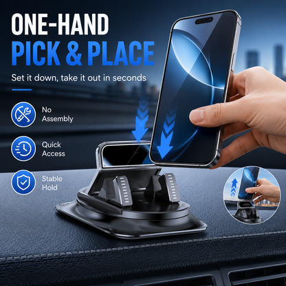 🔥Car Phone Holder 360 Degree Rotation