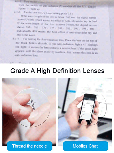【Beat Blue Light!】💎Diamond-Cut Frameless Glasses👓 – 50% Off Now