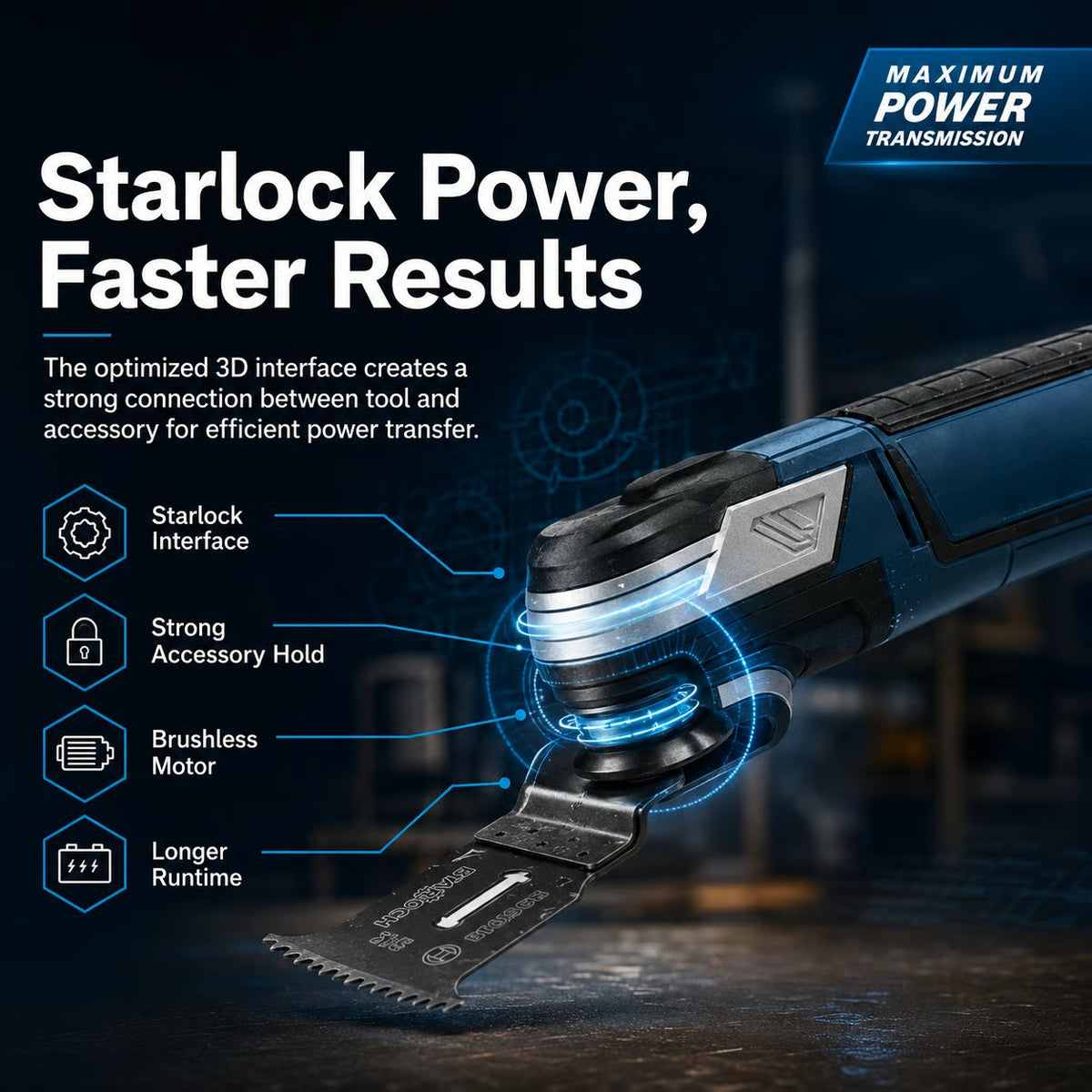 🔧 12V Cordless Precision Cutter – Compact Multi-Function DIY Detail & Plunge Cutting Tool